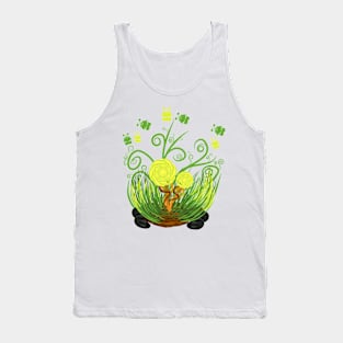 Natural flower design Tank Top